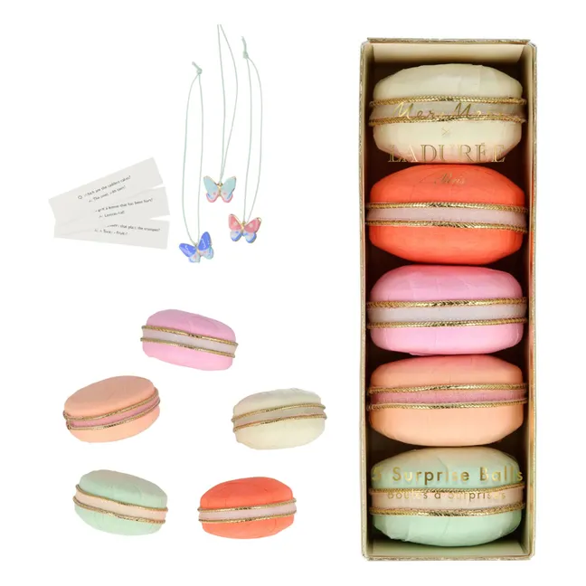 Macaron a sorpresa - Meri Meri x Ladurée - Set di 5 pezzi