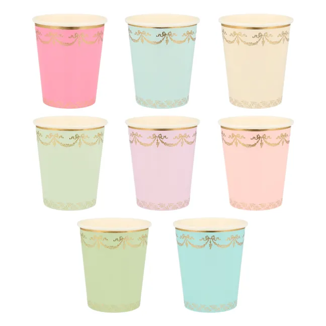 Gobelets - Meri Meri x Ladurée - Set de 8