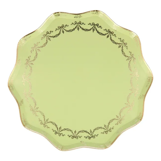 Kleine Teller - Meri Meri x Ladurée - 8er-Set