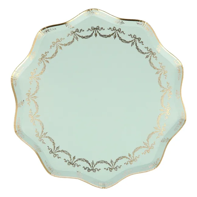 Kleine Teller - Meri Meri x Ladurée - 8er-Set