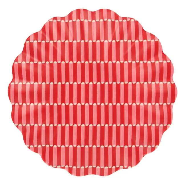 Small reusable plates - Meri Meri x Molly Mahon - Set of 6