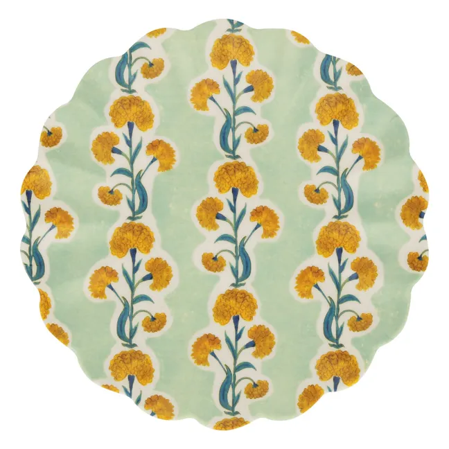 Small reusable plates - Meri Meri x Molly Mahon - Set of 6