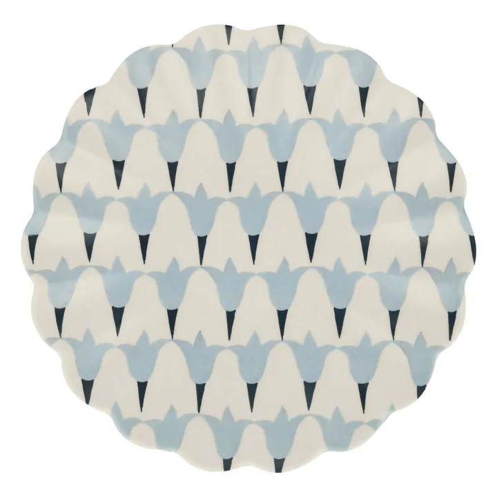 Petites assiettes réutilisables - Meri Meri x Molly Mahon - Set de 6- Image produit n°1