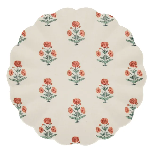 Reusable plates - Meri Meri x Molly Mahon - Set of 6
