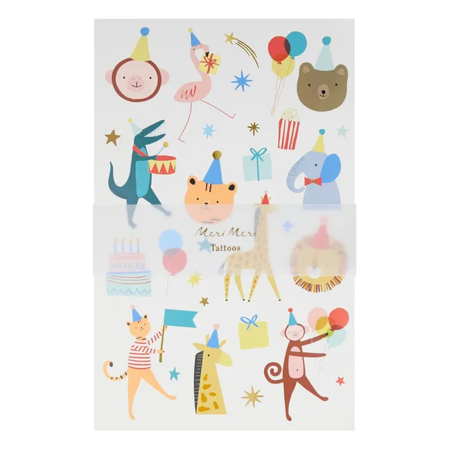 Animal Parade temporary tattoos