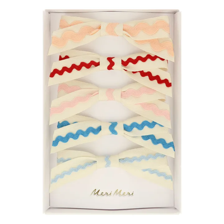 Pinzas para el pelo con lazos - Set de 5- Imagen del producto n°1