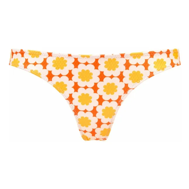 Braga de traje de baño de fibra reciclada Billie Sun | Amarillo