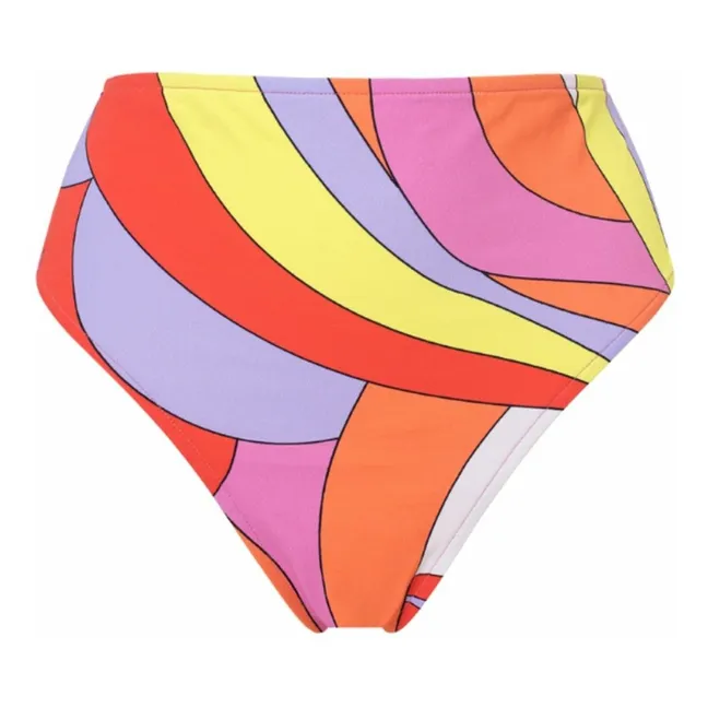 Bas de Maillot Taille Haute Positano Arlo | Orange
