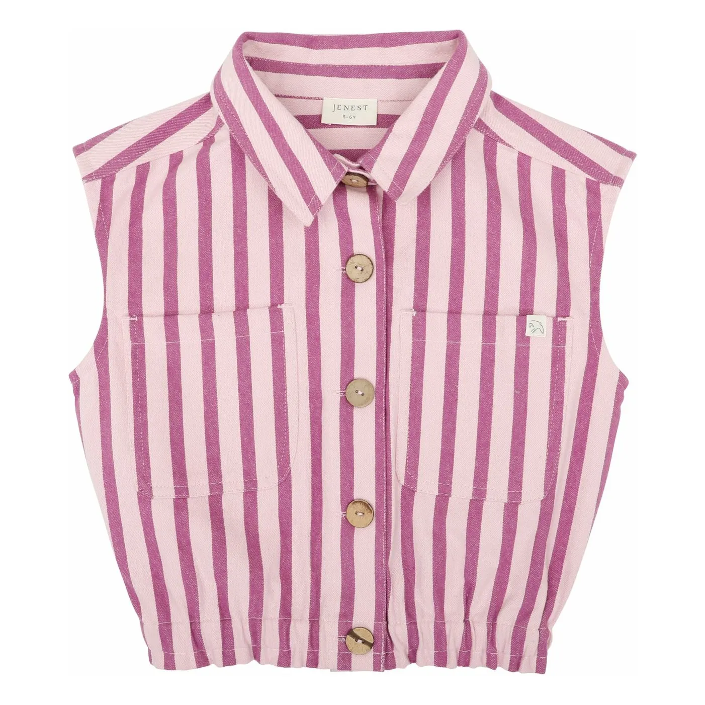 Jenest Mauve Marie Rayure Jacket
