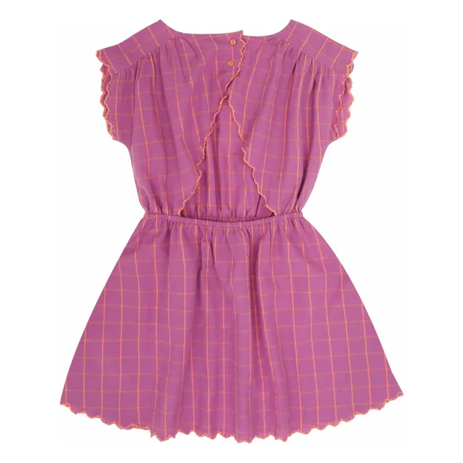 Kleid Kiki Kariert | Mauve