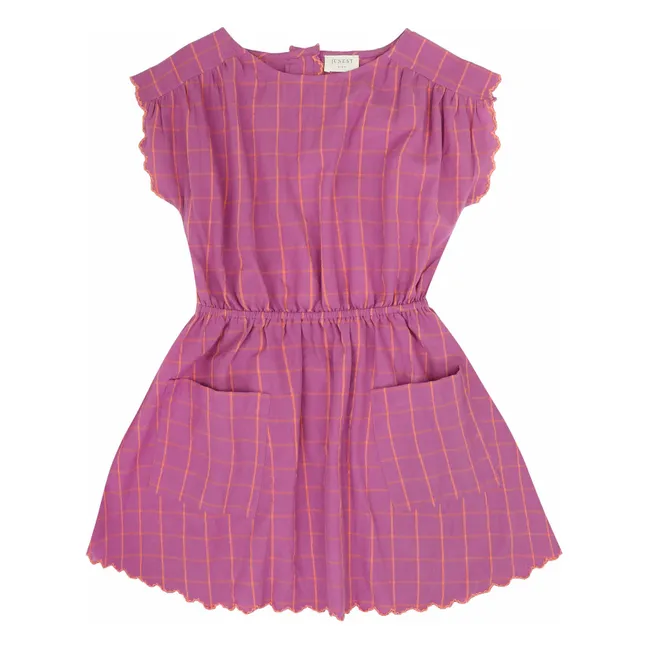 Kleid Kiki Kariert | Mauve