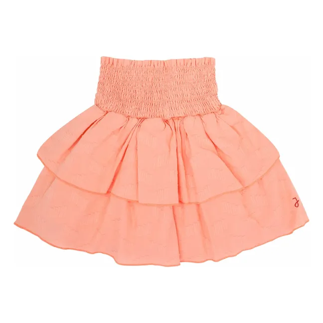 Jupe Elle Coton Bio | Corail