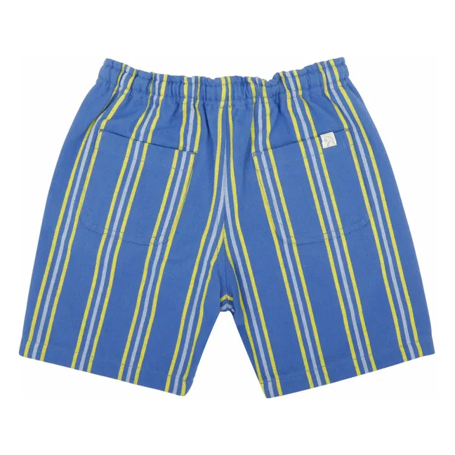 Knox Shorts Gestreift | Blau