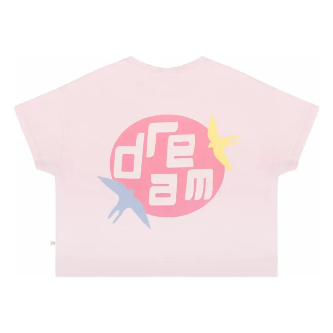 T-shirt Livia in cotone biologico | Rosa confetto