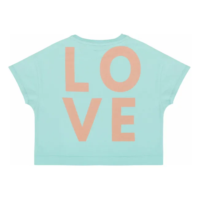 Camiseta Livia de algodón orgánico | Turquoise