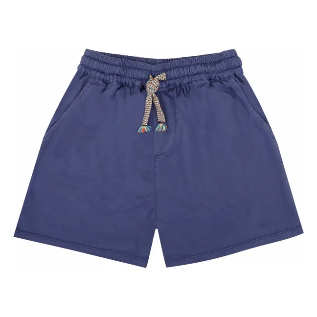 Short Bob Coton Bio | Bleu nuit