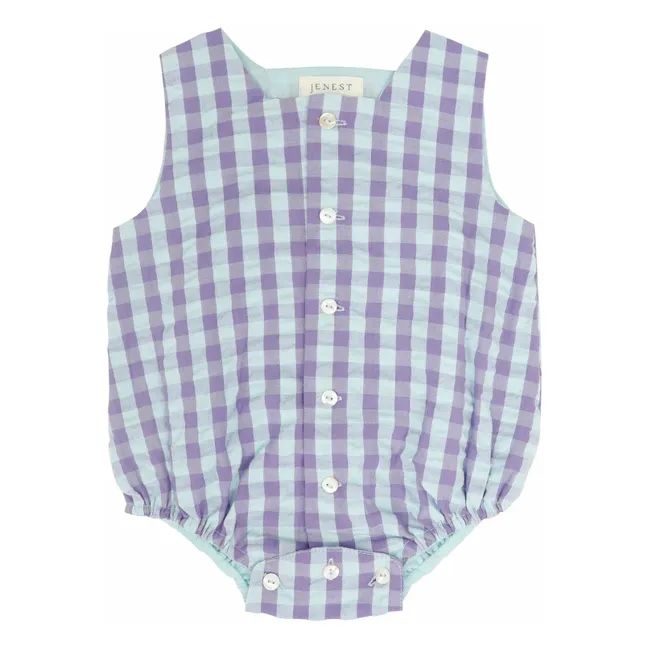 Pelele Vichy | Azul