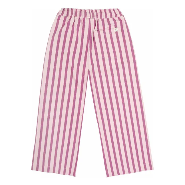 Cammie Stripe Pants | Mauve