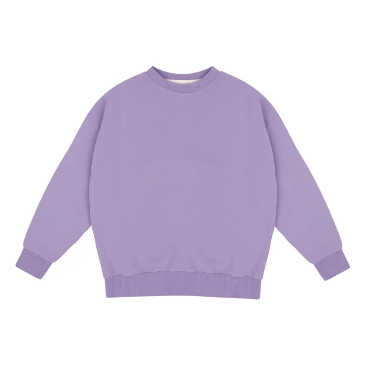 Sweat Oiseau in cotone biologico | Viola- Immagine del prodotto n°1