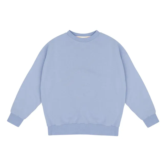 Sweat Oiseau Coton Bio | Bleu Clair