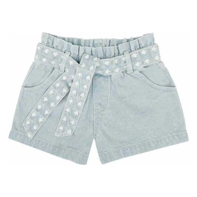 Shorts Julie Denim | Hellblau