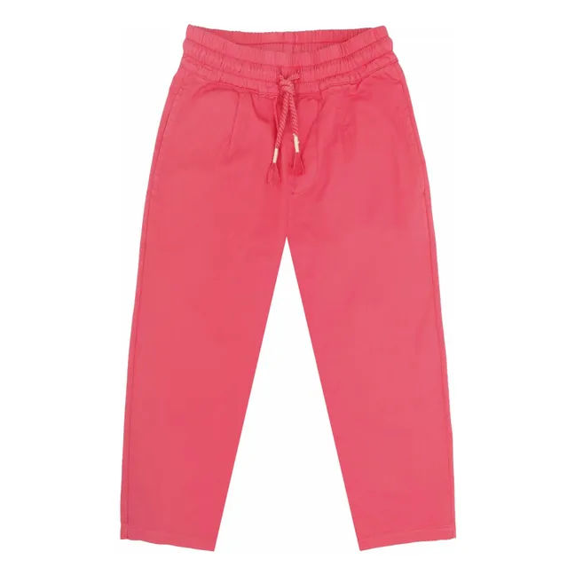 Pantalon Chino Coton Bio | Rose