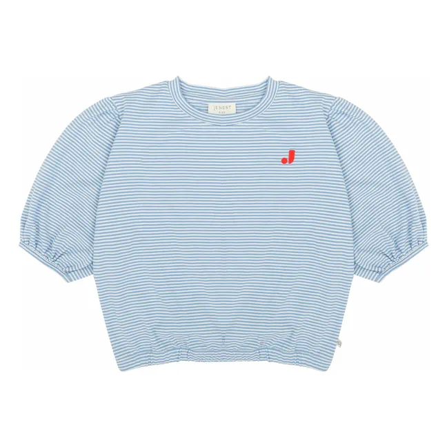 Blouse Eve Coton Bio | Bleu Clair