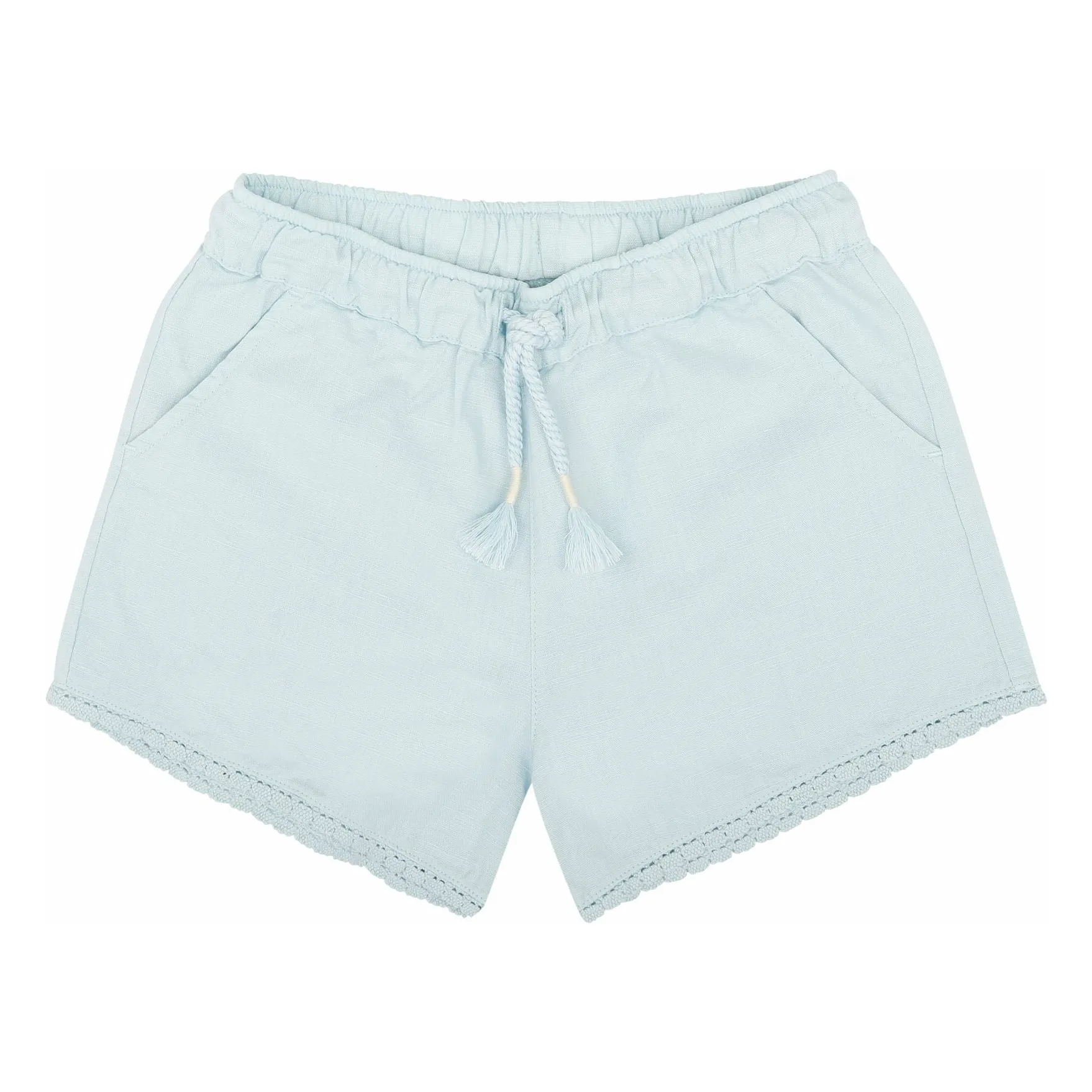 Jenest Light Blue Mimi Organic Cotton Shorts