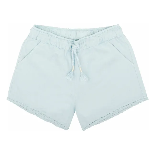 Short Mimi Coton Bio | Bleu Clair