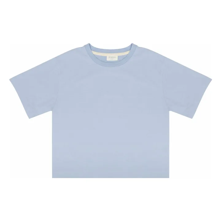 Mase Rêve Organic Cotton T-shirt | Light Blue- Product image n°3