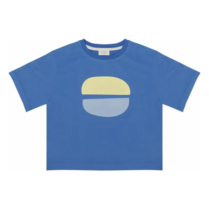Mase organic cotton T-shirt | Blue- Product image n°0