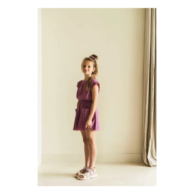 Kleid Kiki Kariert | Mauve