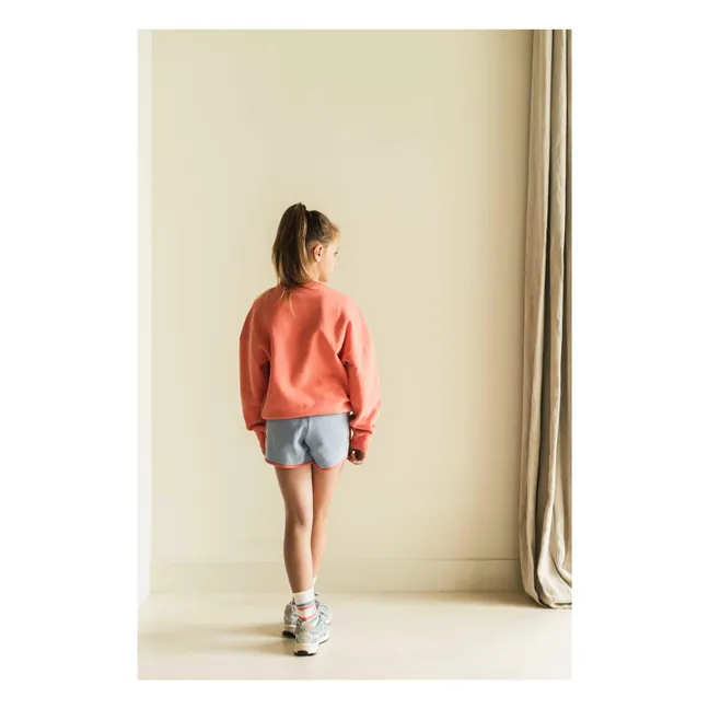 Short Kim Coton Bio | Bleu Clair