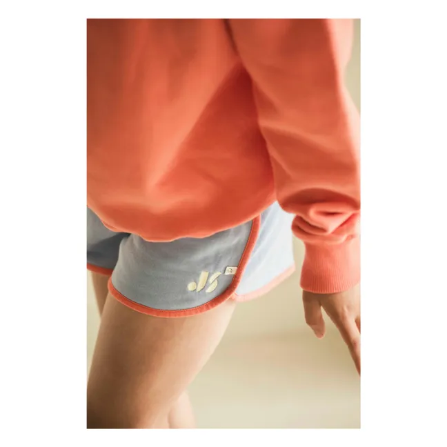 Pantaloncini in cotone organico Kim | Azzurro