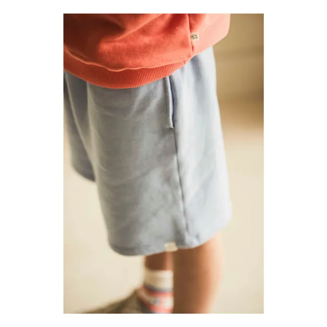Short Xavi Coton Bio | Bleu Clair