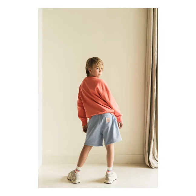 Short Xavi Coton Bio | Bleu Clair