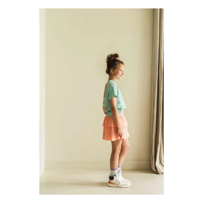 Camiseta Livia de algodón orgánico | Turquoise