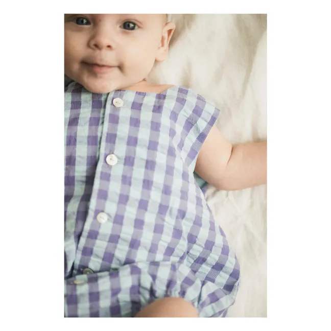 Pelele Vichy | Azul