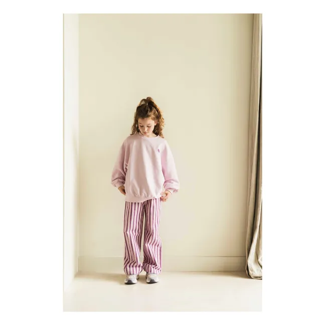 Cammie Stripe Pants | Mauve