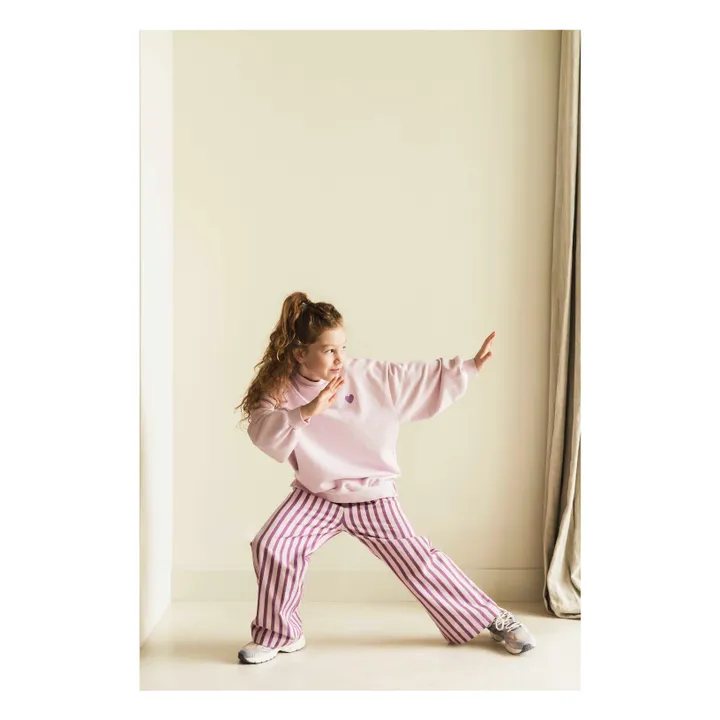 Pantaloni a righe Cammie | Malva- Immagine del prodotto n°1