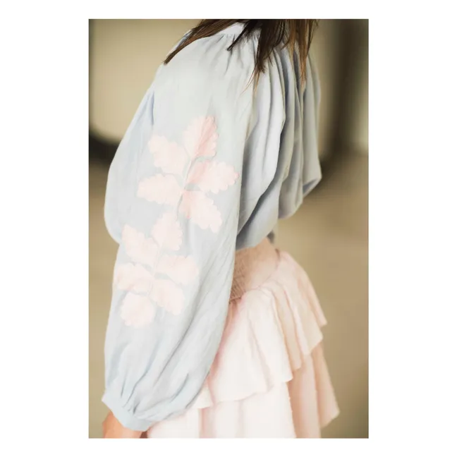 Camicetta Coco in cotone biologico | Blu