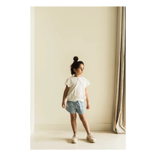Shorts Julie Denim | Hellblau