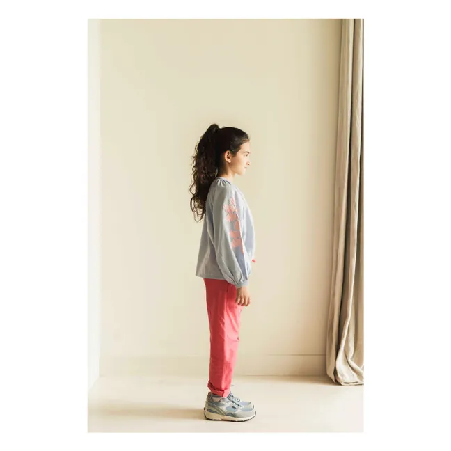 Pantalon Chino Coton Bio | Rose