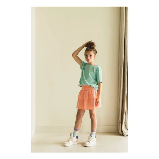 J Calzini in cotone biologico | Turquoise