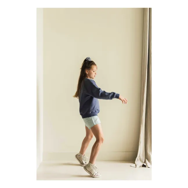 Short Mimi Coton Bio | Bleu Clair