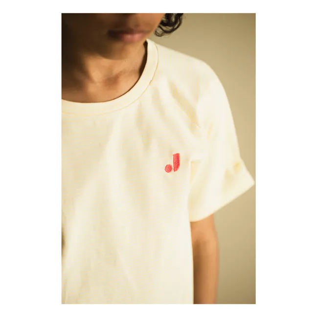 T-shirt Nurture Coton Bio | Jaune pâle