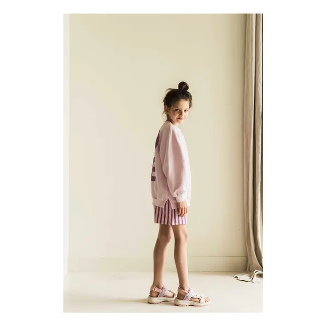 Sweat Pippa Coton Bio | Rose bonbon