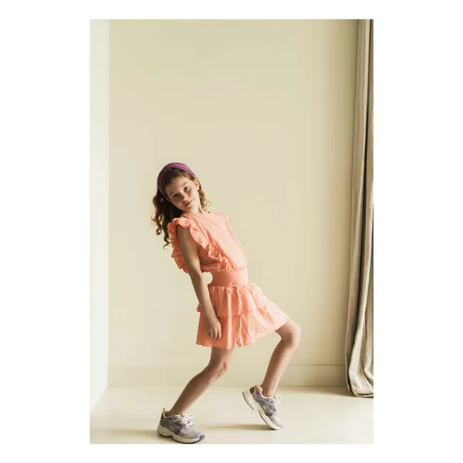 Top Faye Coton Bio | Corail