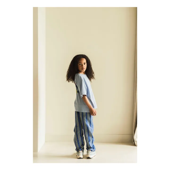 Mase Rêve Organic Cotton T-shirt | Light Blue- Product image n°2