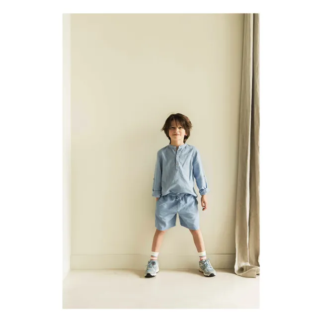 Short Hug | Blau